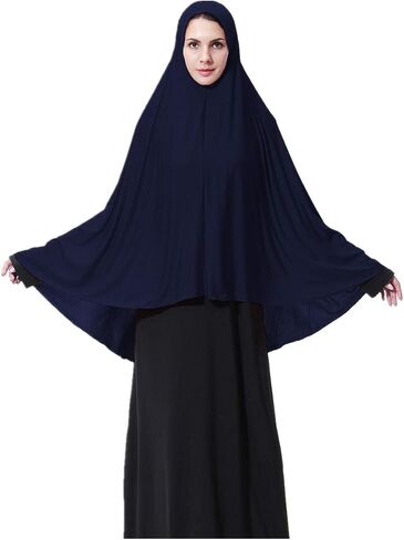 Women's High Stretch Hijab Muslim Arabian Long Milk Silk Purity Color Chiffon Hijab in Saudi Arabia