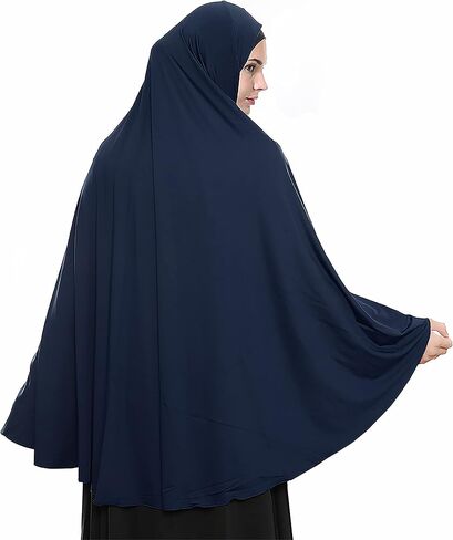 Women's High Stretch Hijab Muslim Arabian Long Milk Silk Purity Color Chiffon Hijab in Saudi Arabia