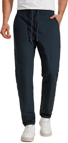 CRZ YOGA All Day Comfy Golf Pants for Men 31'' Quick Dry Lightweight Work Casual Pants with Pockets in Saudi Arabia