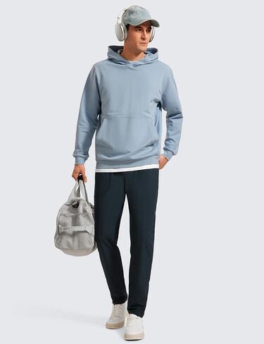 CRZ YOGA All Day Comfy Golf Pants for Men 31'' Quick Dry Lightweight Work Casual Pants with Pockets in Saudi Arabia