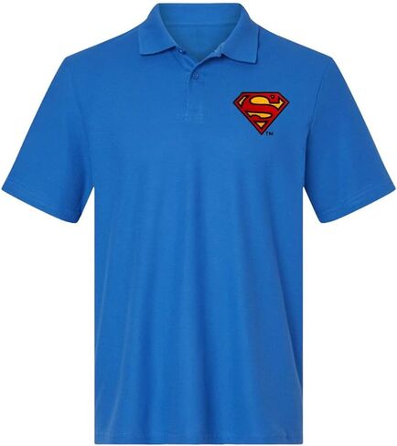 Pop Culture Men's Adult 100% Cotton Knit Embroidered Polo Shirt Collection in Kuwait