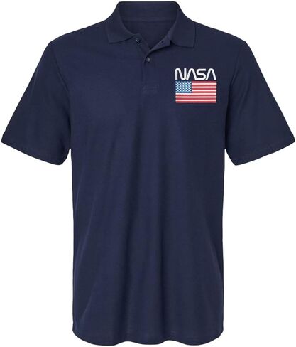 Pop Culture Men's Adult 100% Cotton Knit Embroidered Polo Shirt Collection in Kuwait