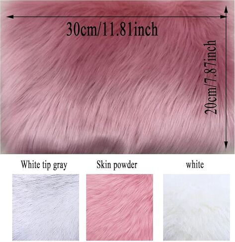 LUOYOYY Fluffy Auto Center Console Cover Warm Winter Fuzzy Center Console Accessories Vehicle Center Console Arm Rest Seat Box Pad Cover Fur Soft Furry Armrest Cover for for Most Car (Grey) in Kuwait