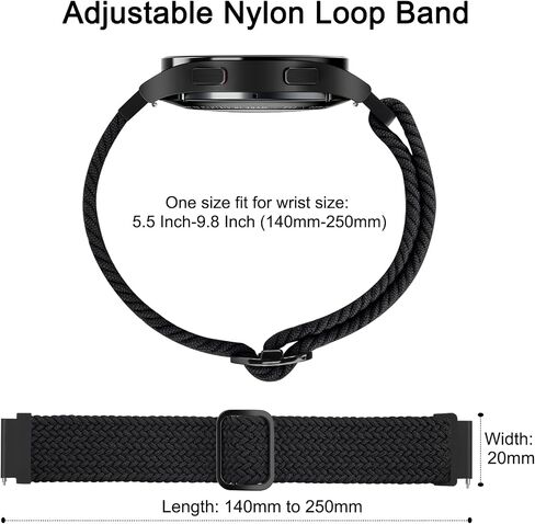 Vancle 22mm Bands Compatible for Fossil Men's Gen 6 / 5E 44mm / Gen 5 LTE/Carlyle/Garrett/Women's Julianna Smart Watch, Replacement Quick Released Sport Fossil Watch Strap in Saudi Arabia
