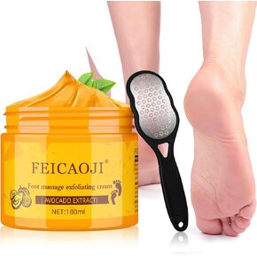 Foot Callus Remover Gel Foot Files Kit Heel Foot Callus Remover Gel Exfoliator Dead Skin Remover Pedicure Foot Spa Products Home Pedicure Foot Spa Supplies for Rough, Dry, Cracked Skin