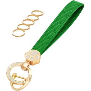 Wristlet Keychain,Wrist Keychain,Key Wristlet Car Key Chain Cat Lover Gifts for Women Men