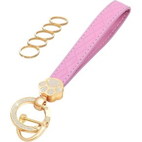 Wristlet Keychain,Wrist Keychain,Key Wristlet Car Key Chain Cat Lover Gifts for Women Men in Saudi Arabia