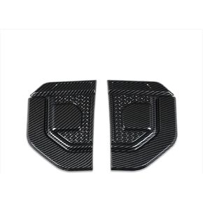 Beautost Fit For Toyota New Land Cruiser LC250 2024 2025 Front Side Fender Sticker Vents Air Outlet Cover Trim (Carbon Fiber Black)
