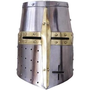 Crusader Helmet Medieval Templar Crusader Knight Armor Helmet Greek Roman Spartan Armour