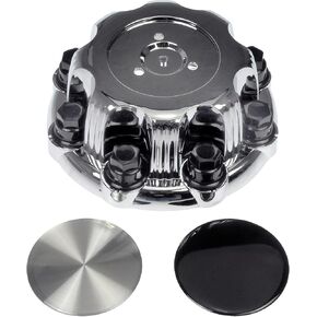 Dorman 909-002 Wheel Cap Compatible with Select Chevrolet / GMC Models , Black