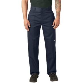 Dickies Men's Loose Fit Double Knee Work Pants, Dark Navy