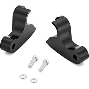 Mofun 1-3/16" Road Glide Lowering Kit Drop Rear Shock Bracket Compatible with Harley Touring Street Glide Electra Glide Road King Models 2008-2022 with Spring Shocks
