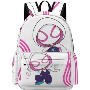 Cute Ghost Gwen Backpack Kids School Bookbags Lightweight Casual Travel Grl Pwr Daypack Laptop Bag For Women Men College High School Travel Business, LCBBAG3 in Saudi Arabia