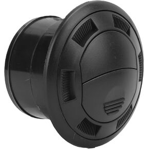 Dashboard Air Conditioning Deflector, 75mm Dashboard Air Conditioning Deflector Outlet Black Round Vent Universal for Bus RV