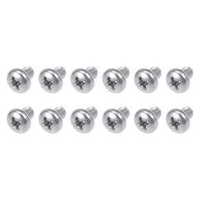 METALLIXITY Machine Screws (M4x55mm) 20Pcs, Phillips Cross Pan Bolts 304 Stainless Steel - for Furniture Installation, Mechanical Fasteners, Office Equipment