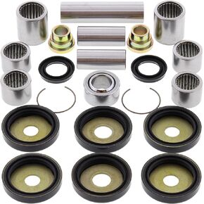 All Balls Racing 27-1046 Swing Arm Linkage Bearing Kit Compatible with/Replacement for Honda XR600R 1985-2000, XR650L 1993-2019, XR250R 1986-1995, XR350R 1985