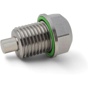M14x1.5 Magnetic Oil Drain Plug for Engine, Transmission (Stainless Steel)