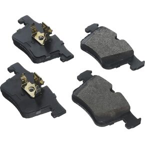 BOSCH BP1561 QuietCast Premium, Semi-Metallic Disc Brake Pad Set - Compatible with Select BMW 228i, 230i, 320i, 328d, 328i, 328i GT, 330e, 330i, 330i GT, 428i, 430i, Gran Coupe, X3, X4 + More; FRONT