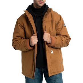 FR Jacket Insulated Flame Resistant CAT3 Welding Coat Outwear for Men