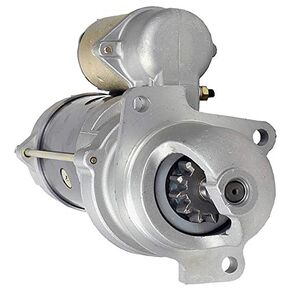 RAREELECTRICAL New 12V 12 Tooth Starter Compatible with Bobcat Skid Steer Loader 731 743 743B 833 10461445