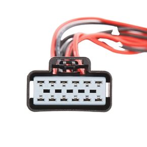 12 Pin Heated/Cooled Seat Module Connector Wire, WPT928 Wiring Harness for 2003-2019 Ford F150 F250 Explorer Mustang Fusion Lincoln MKS Mercury Milan 12 Leads Wiring Harness 3U2Z-14S411-ZMB WPT-928