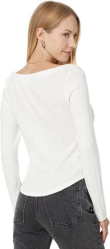 Free People Women's Coffee Chat Long Sleeve in Saudi Arabia