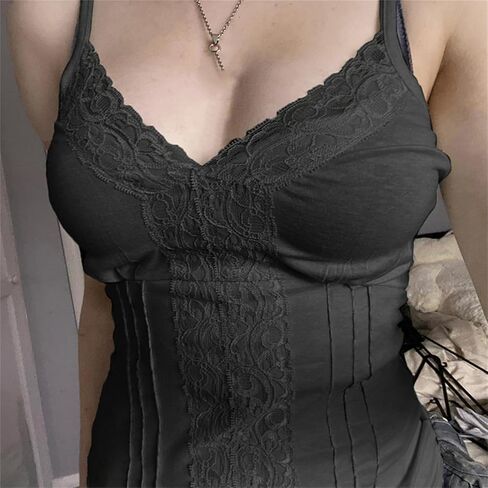 قميص بدون أكمام Goth للنساء Y2k Harajuku Summer Rave Punk Outing Out in Kuwait