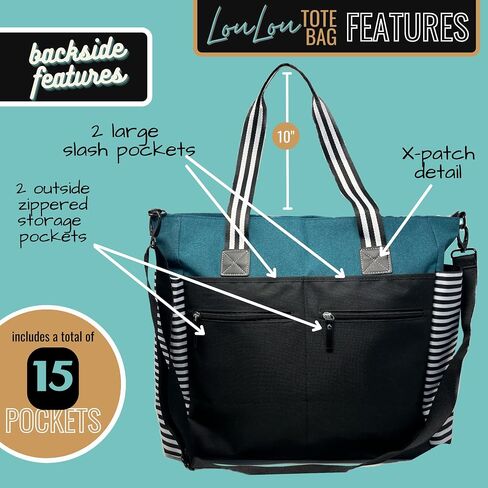حقيبة حمل هدية للأم من Brooke & Jess Designs - هدايا لمحبي الكلاب للنساء - هدايا رائعة لمحبي الكلاب، أفضل أم للكلاب in Kuwait