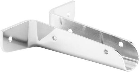 Sentry Supply 656-6947 Wing Urinal Bracket, 1-1/4 In. x 6 In., Zamak, Chrome Plated Finish (Single Pack) in Kuwait