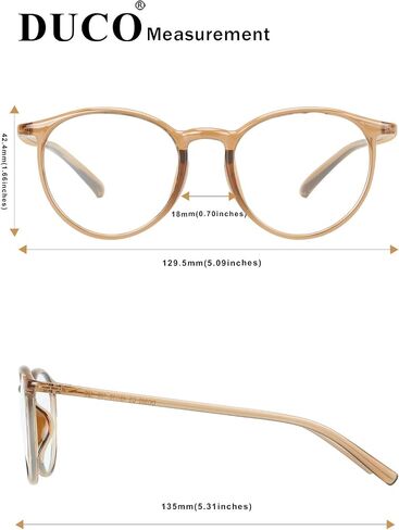 DUCO Superlight Blue Light Blocking Computer Reading and Gaming Eyewear Glasses,Anti Blue Light 100% UV Protection 305 in Saudi Arabia