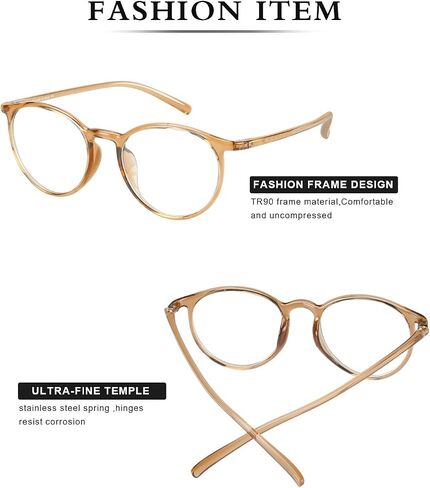DUCO Superlight Blue Light Blocking Computer Reading and Gaming Eyewear Glasses,Anti Blue Light 100% UV Protection 305 in Saudi Arabia