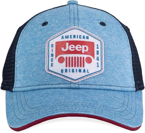 قبعة Jeep American الأصلية - باللون الأزرق المرخص رسميًا in Kuwait