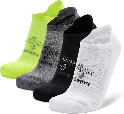 Balega Hidden Comfort Performance No Show Athletic Running Socks for Men and Women (4-Pack) in Kuwait