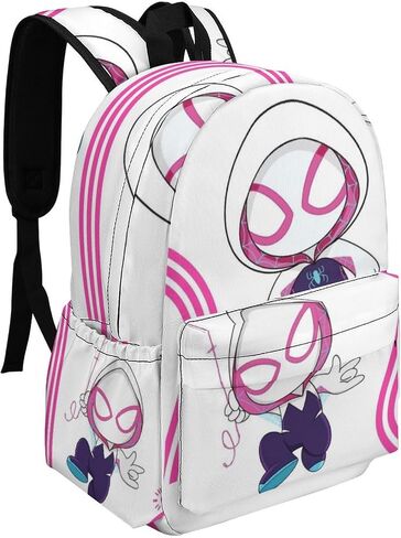 حقيبة ظهر لطيفة جوست جوين للأطفال، حقائب كتب مدرسية خفيفة الوزن كاجوال للسفر Grl Pwr Daypack حقيبة كمبيوتر محمول للنساء والرجال والكليات والمدرسة الثانوية والسفر والأعمال، LCBBAG3 in Saudi Arabia