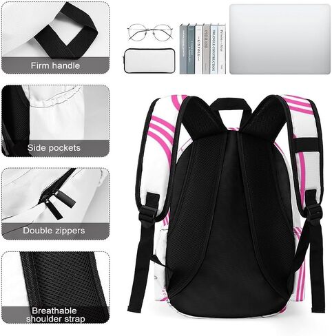 حقيبة ظهر لطيفة جوست جوين للأطفال، حقائب كتب مدرسية خفيفة الوزن كاجوال للسفر Grl Pwr Daypack حقيبة كمبيوتر محمول للنساء والرجال والكليات والمدرسة الثانوية والسفر والأعمال، LCBBAG3 in Saudi Arabia