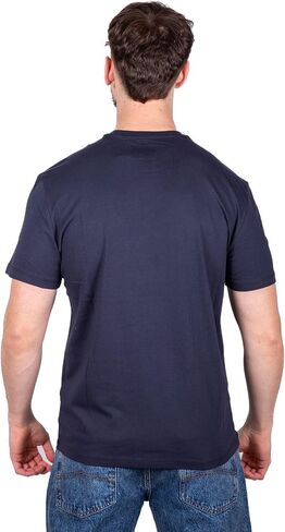 Armani Exchange Men's Regular Fit Cotton Embossed Ax Logo Tee in Saudi Arabia