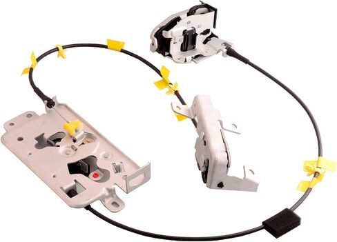Passenger Door Latch compatible for Ford F150 F250 1992-96 w/Door Handle Reinforcement Plate&Installation Kit in Kuwait