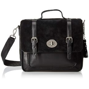 Gun Tote'n Mamas Concealed Carry School Girl Cross-Body Shoulder Bag, Black, Small
