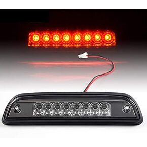 LED 3rd Third Brake Lights Compatible For Toyota Tacoma 1995-2016 High Mount Parking Lamps Smoked Lens Rear Stop Tail Lights Parking Lights