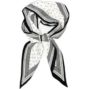 Iswee Silk Scarf for Women Fashion Neck Scarves Purse Scarf for Handbags 56 IN Long Lightweight Hair Scarf