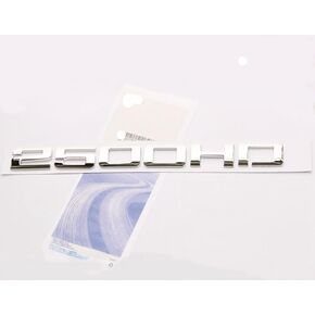Yoaoo 1x OEM Chrome 2500Hd 2500 Hd Nameplate Emblem Badge Compatible with Silverado Sierra 1 Pieces