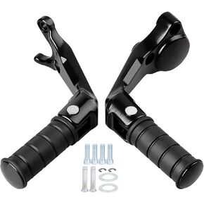 دراجة نارية الركاب الخلفي أوتاد القدم مساند القدم Footpegs دواسة جبل، دراجة نارية Footpegs الركاب Skidproof مسند قدم مريح يصلح للنصر أوكتان 2017