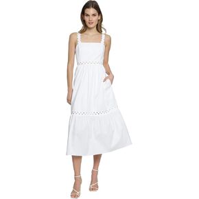 Donna Morgan Women's Tiered Maxi W/Trim Straps