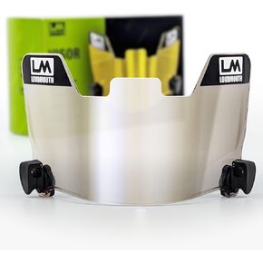 Loudmouth Football Visor - Universal Fit Youth & Adult Football Helmet Visor