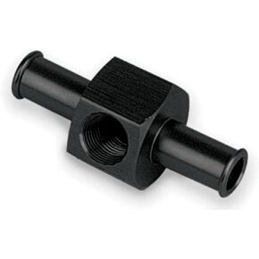 Moroso 65360 Fuel Gauge Fitting, 1/8" NPT Female x 3/8" Hose