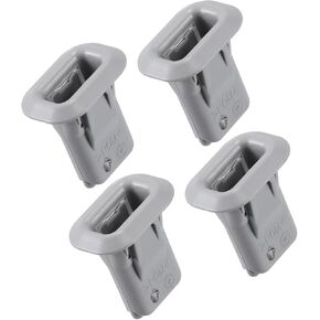 Rear Seat Cushion Pad Clips Set Fit for Mercedes-Benz CLA - Pack of 4 Gray Replacement