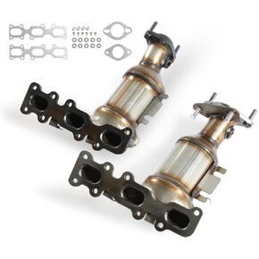 Catalytic Converter Direct-Fit Stainless Steel For 2013-2019 Ford Explorer FLEX Taurus Police Interceptor 3.5L/3.7L/2013-2016 Lincoln MKS MKZ/2013-2018 MKT/2016-18 MKX 3.7L (EPA Approved)