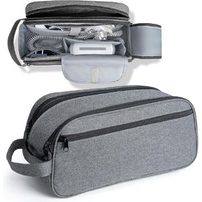CPAP Travel Bag for ResMed AirMini Machine, Portable Storage Organizer Case Fits for CPAP Machine and Accessorie, Grey