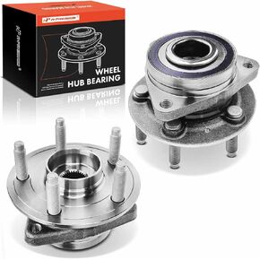 A-Premium 2 x Front Wheel Bearing and Hub Assembly with 5-Lug Compatible with Chevrolet Cruze 2016 2017 2018 2019