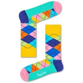 Happy Socks Argyle Sock Lt/Pastel Yellow 9-11